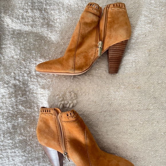 Vince Camuto Shooties Cowboy Booties Size 5.5M / 36 - Picture 4 of 6